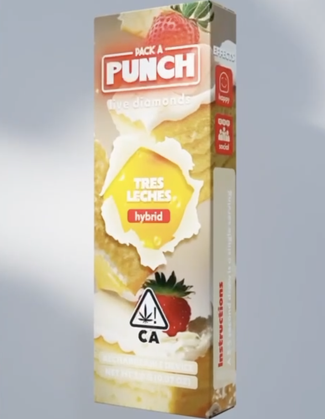 Pack A Punch Tres Leches Disposable